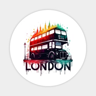 London Bus Magnet